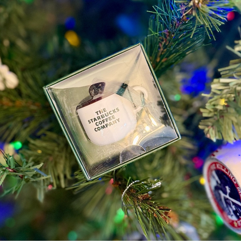BRAND NEW! Starbucks 2025 Coffee Mug Christmas Ornament